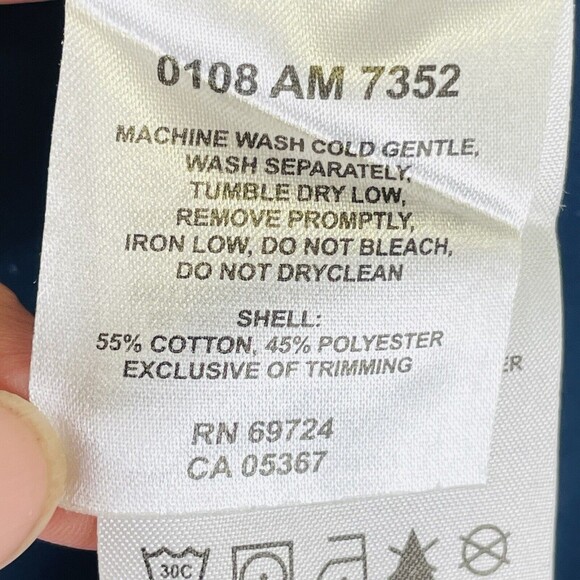 COLUMBIA Sportswear Blue Short Sleeve Breathable Vents Top Shirt Mens Sz Large - Picture 8 of 8